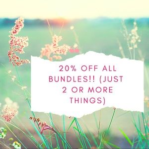 20% Off all bundles!